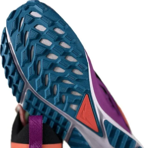 Nike Men's React Pegasus Trail 4 Black Magic Ember Vivid Purple Sneakers Size 10